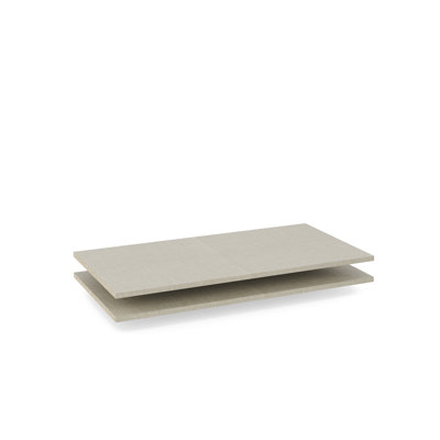 Shelf Accessories for Rauch Hinged Door Cabinets Set of 2, W 88 cm, D 45 cm MADE IN GERMANY