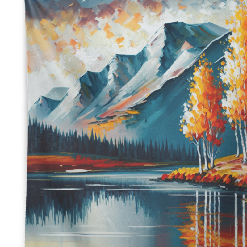 Tapisserie en polyester polyester, H 50 po x l 60 po