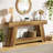 70.9'' Extra Long Console Table with 2 Tier Storage Shelf for Entryway & Living Room-1607998712