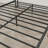 Queen Size Upholstered Metal Platform Bed with Charging Station-1789321062-1795988975