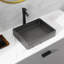 Lavabo de salle de bain rectangulaire en acier inoxydable 19 po x 15 po x 4 po 15 po Skyline-101595768