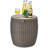 Alayiah Round Outdoor Side Table , 16'' in. W 16'' in. D-58130725
