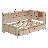 Wooden Daybed With 3 Drawers,Twin Size Daybed With Storage Headboard