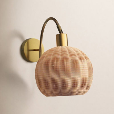 Dermott Single Light Armed Sconce