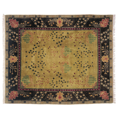 Donegal Branches Wool Oriental Indoor Rug