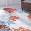 Tapis bleu touffeté à la main Hemsworth-1994143490