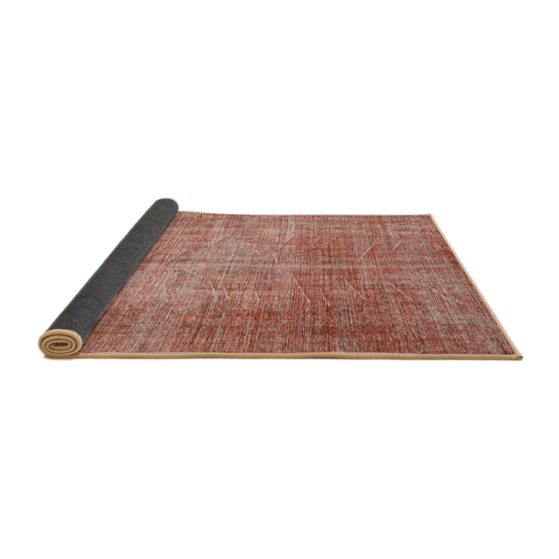 Gaier Performance Wool Abstract Indoor Rug, Round 5'