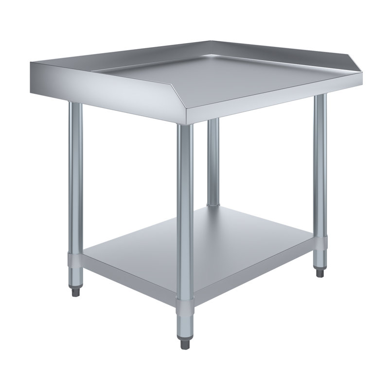 30" Stainless Steel Commercial Kitchen Utility Table with Undershelf
