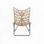 Chaise d'extérieur en osier Papasan
