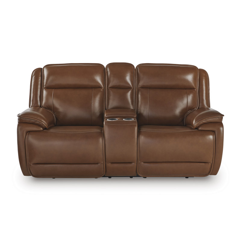 Causeuse inclinable électrique avec console Limium