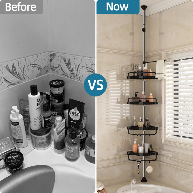Nickiyah Stainless Steel Shower Caddy