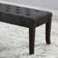 Banc capitonné Linon, tissu-1089467991