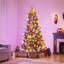 Arbre de Noël pré-éclairé avec 9 lumières DEL multicolores-102144489