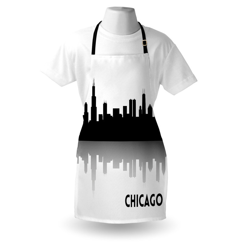 No Pattern Bib Apron