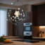 Morfa 1-Light Kitchen Pendant Light with Crystal Accents