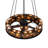 Carridice 16 - Light Dimmable Drum Chandelier