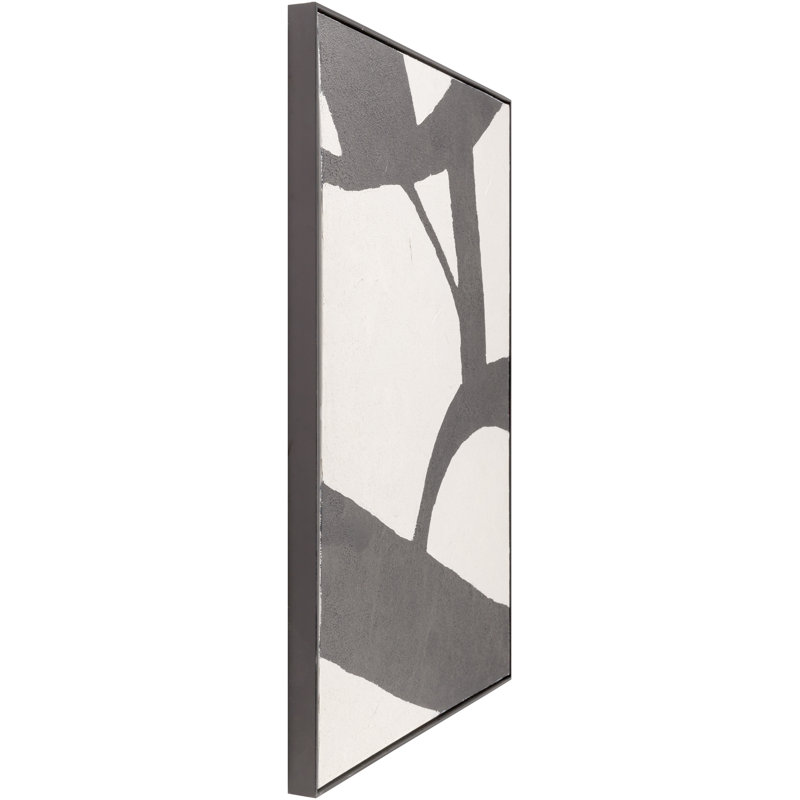 Lucero 2 Piece Picture Frame Graphic Art Set on Canvas, Black Framed, 48" H x 36" W