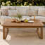 Table basse d'extérieur en bois d'acacia Azurel