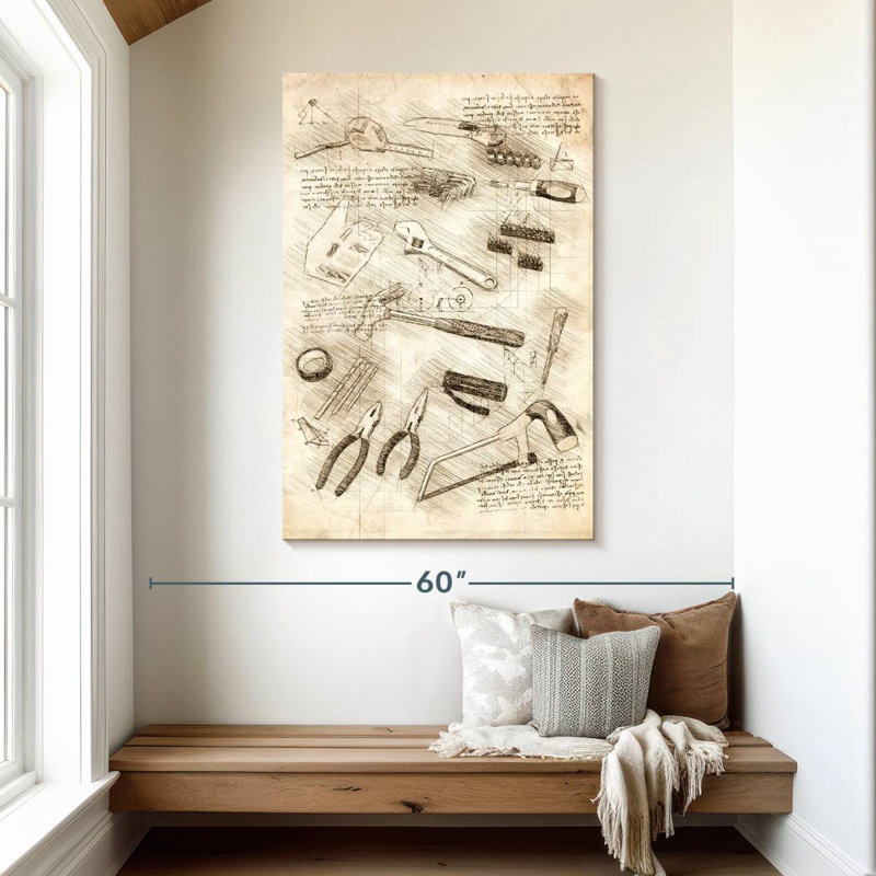 Laelle Tools, 48" H x 32" W