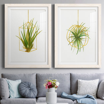 «Hanging Airplant II», ensemble de 2 impressions