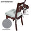 Coussins de chaise pour chaises de salle à manger (ensemble de 4)-423877322