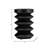 Wood Accordion Candle Holder, Black Finish, Decorative Candle Holder-1680508790