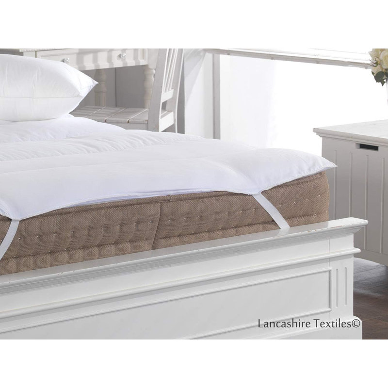 Chantrea Hotel-Quality Soft Down Microfibre Mattress Toppers (Single), 91 x 191 cm