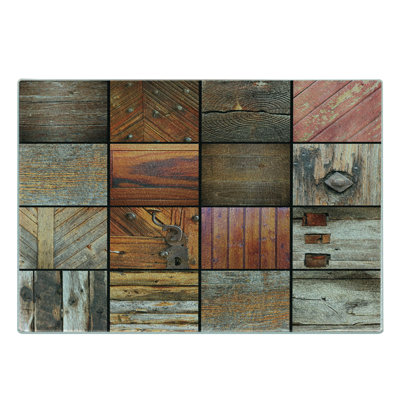 Porte-planche de bois en bois trempé Ambesonne Boho