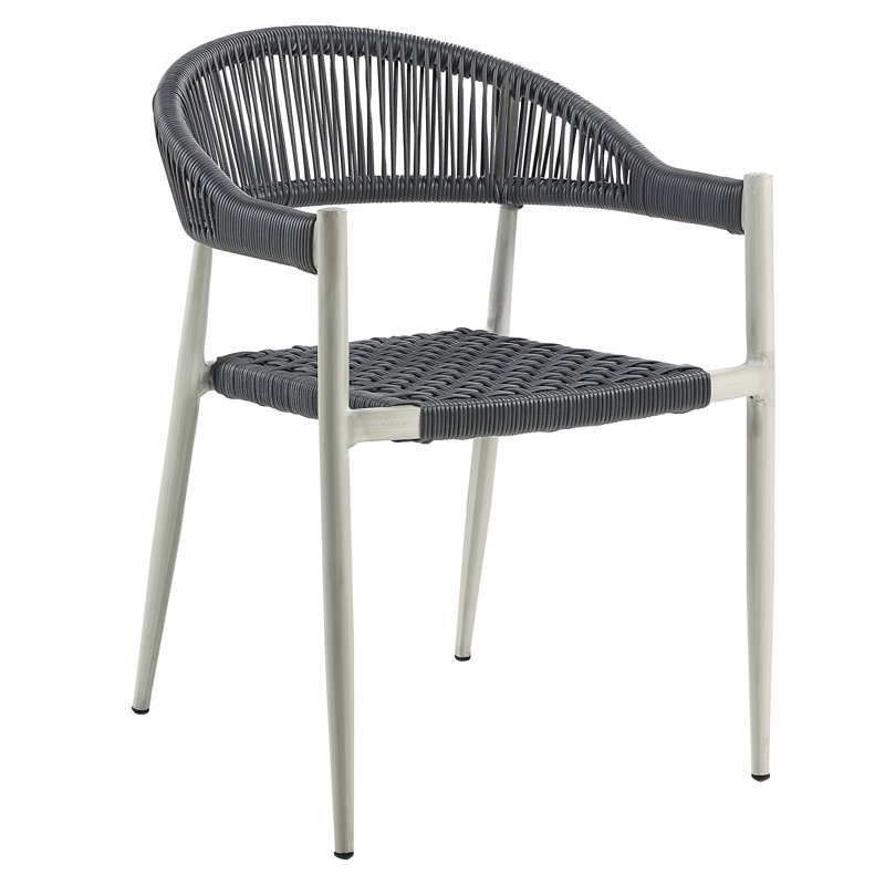 Fauteuil Dhiraj, Gris clair