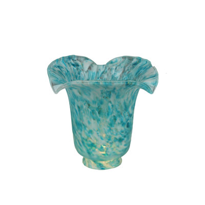6" Wide Pate-de-Verre Shade