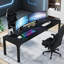 Table de bureau pour deux personnes (tabourets non inclus)-990867851