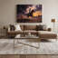 Art mural sur toile, "Southwestern Cowboy Rodeo Scene 84"-395181997