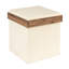 Versatile Boucle Ottoman With Hidden Storage-101973722