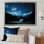 Starlit camping in Canada 1 - camping, art mural