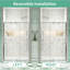 Porte de douche en verre trempé de 6 mm (1/4 po), 127 à 137 cm (50 à 54 po) de largeur x 180 cm (71 po) de hauteur, design élégant, ouverture pivotante, installation facile, fermeture magnétique, finition étanche, installation sans effort, excellente étanchéité.