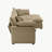 Corduroy Sofa with 1 Footrest-102038585-111792617