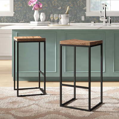 Tabouret en bois massif Koepp