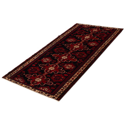 Harriger One-of-a-Kind Rectangle 4'11" X 9'6" 1990s Wool Area Rug