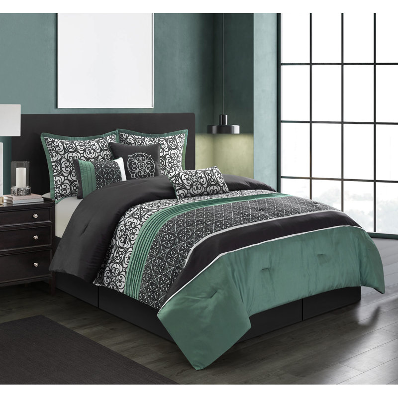  Comforter Set, California King Comforter + 6 Additional Pieces