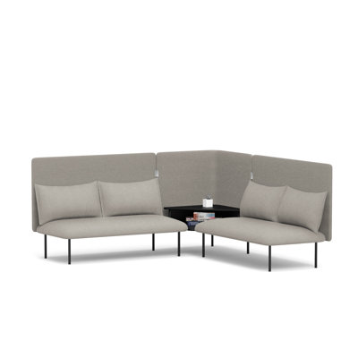 QT Adaptable Lounge Sofa, Corner