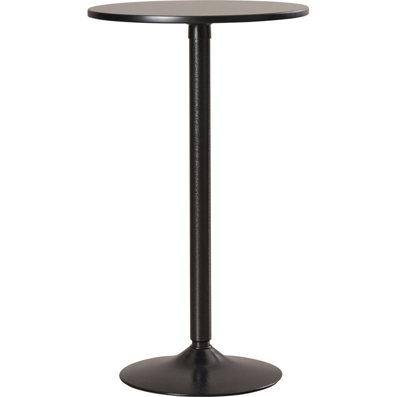 Mervela Round with Steel Base Dining Table