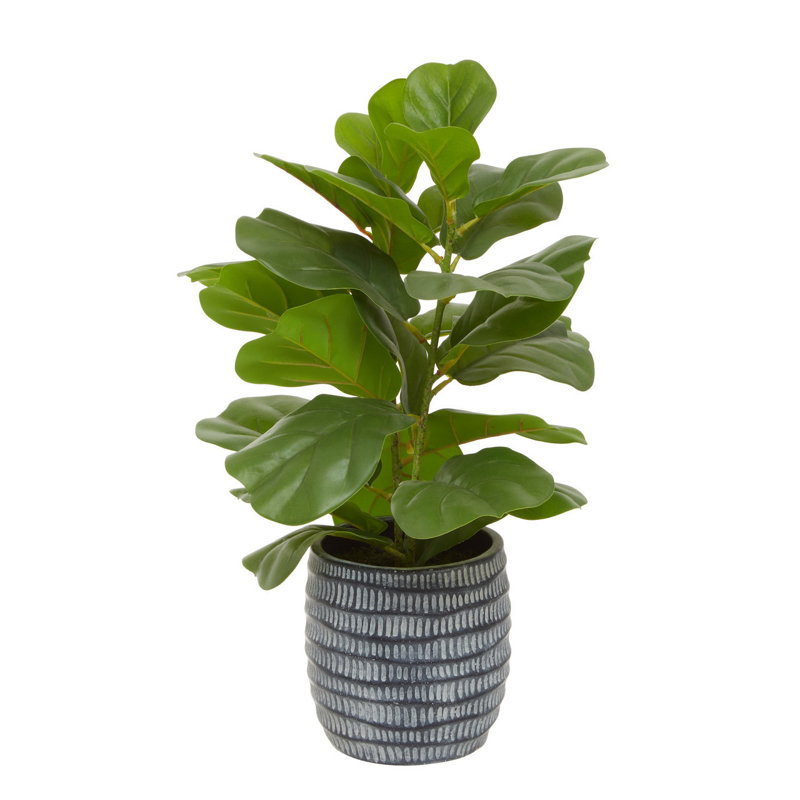 45cm Faux Ficus Tree in Ceramic Pot