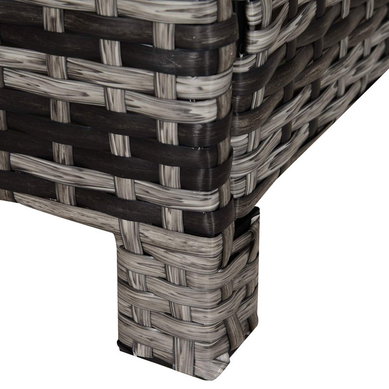Gennett Square Metal Outdoor Side Table , 64cm W 64cm D