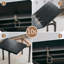 Ensemble de salle à manger extensible 5 pièces pour 4 - peu encombrant-657811061-657811060