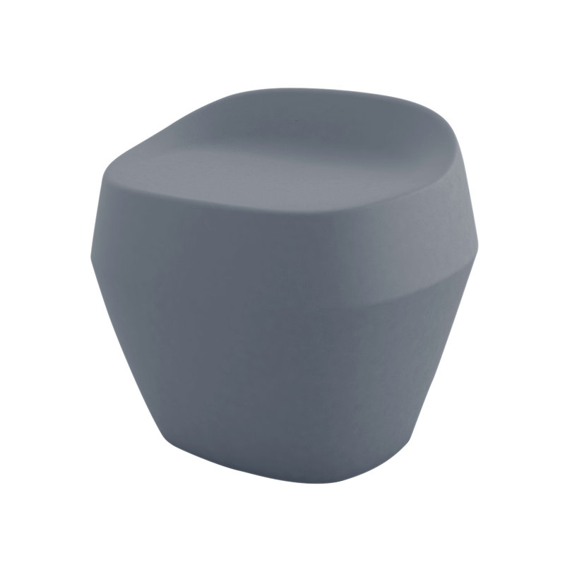Noma Plastic Decorative Stool, Steel