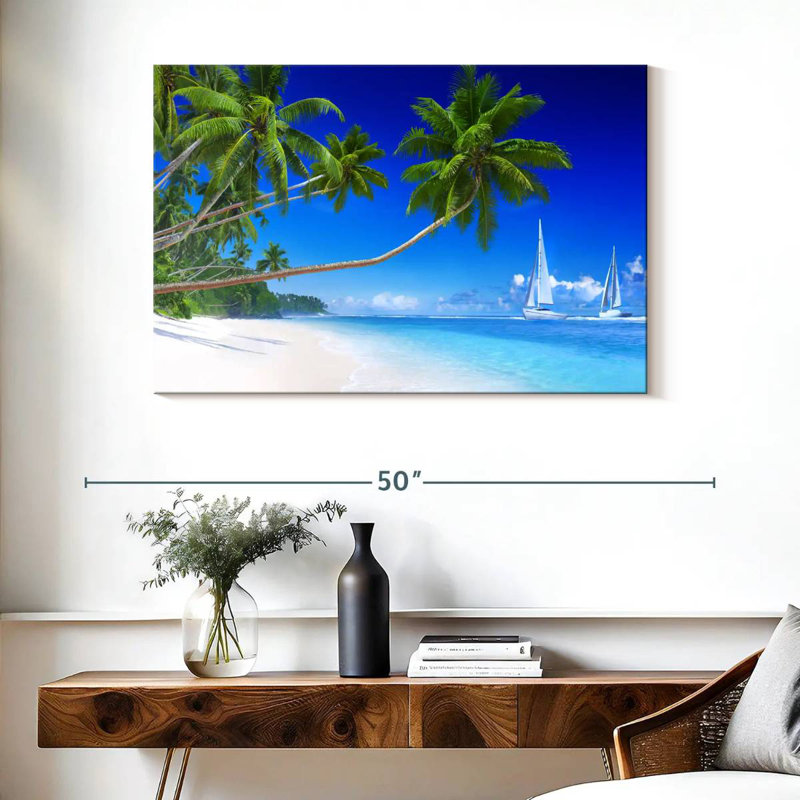 Gillard Seaside Palms, H 26 po x l 39 po