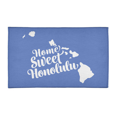 Tapis en poly-chenille honolulu hawaii