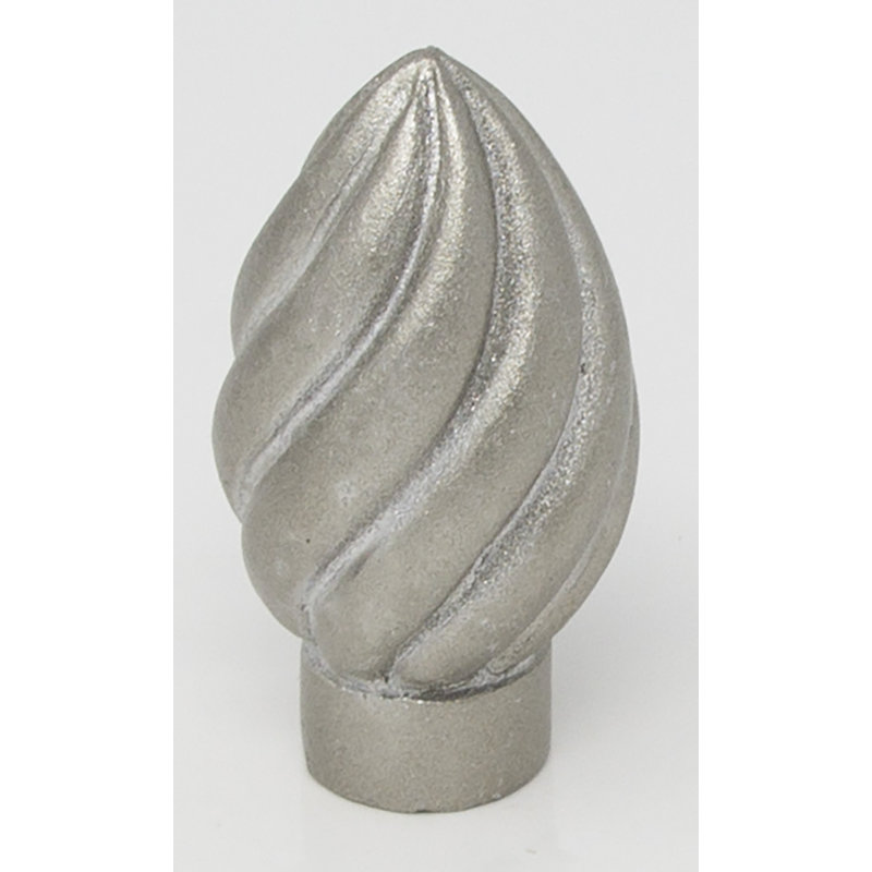 Dieuseul Lamp Finial, Pewter