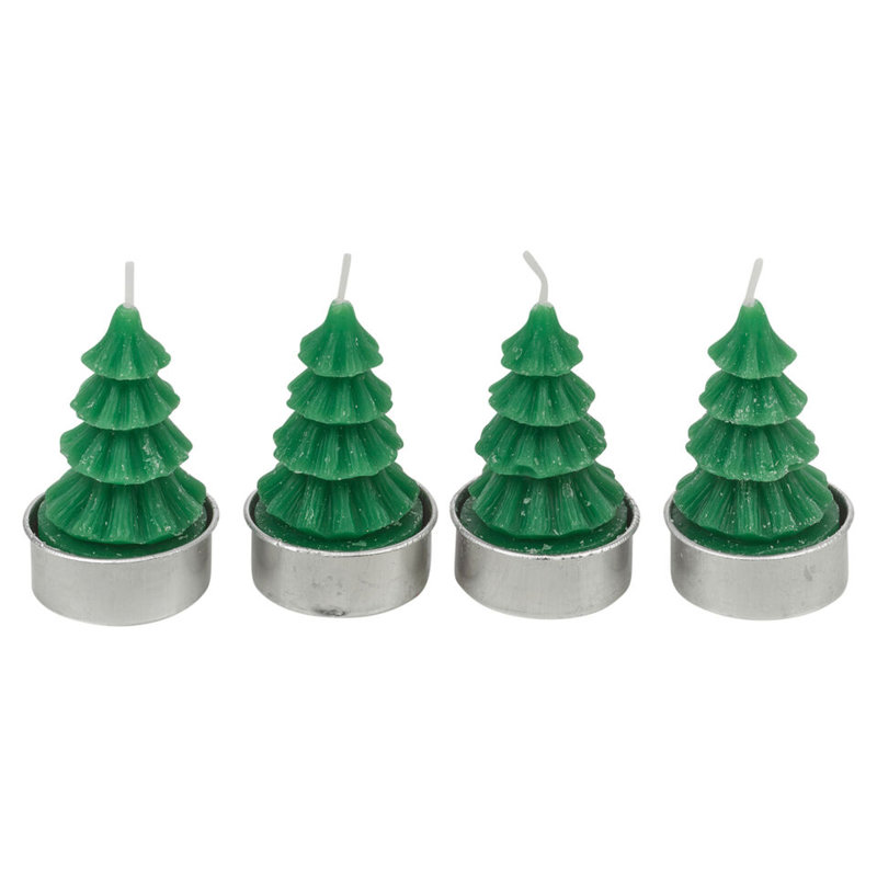 Unscented Tealight Candle, Green