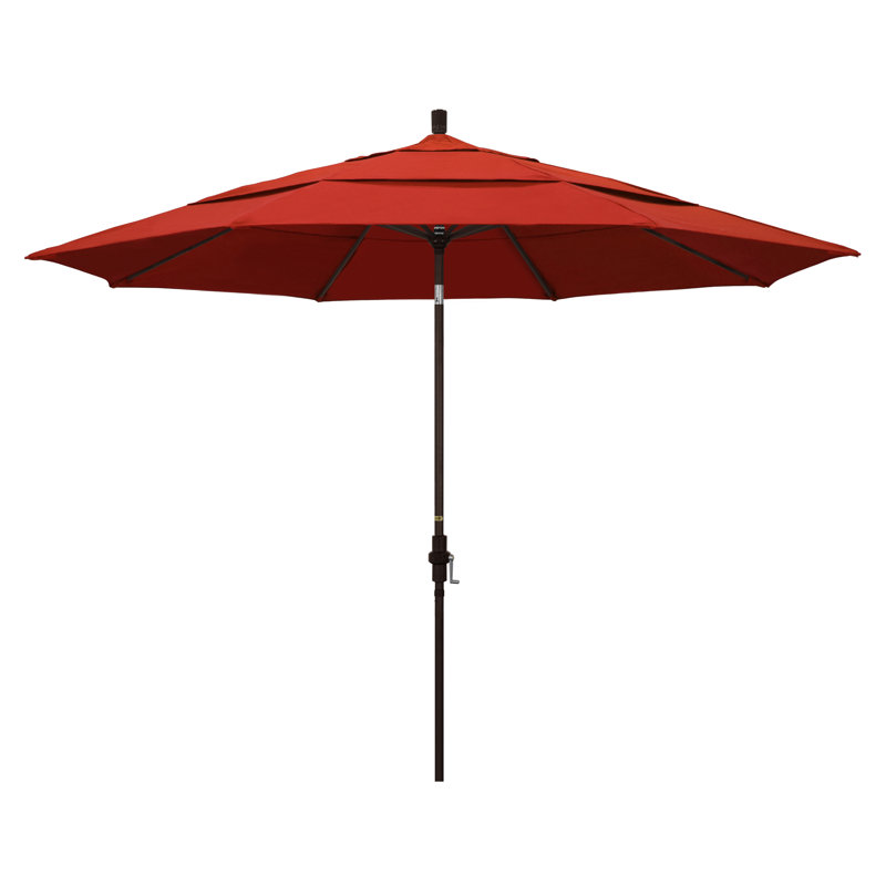Parasol de marché Broadmeade octogonal Sunbrella, Performance coucher du soleil